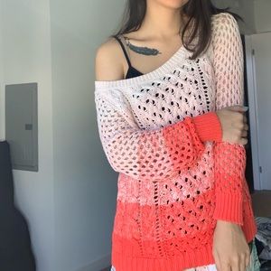 Pink AE sweater